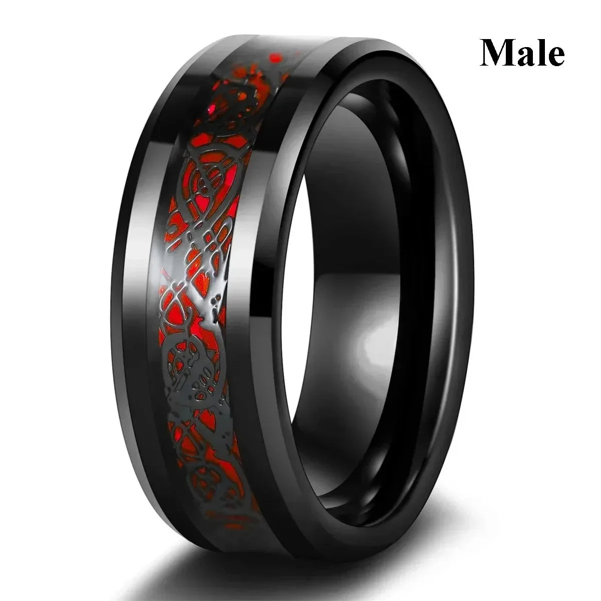 Blade of Hearts Couple Rings